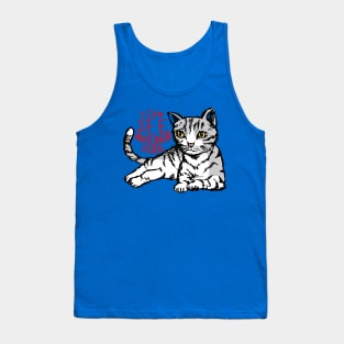 I Can See Into Your Soul: Funny Cat Tank Top